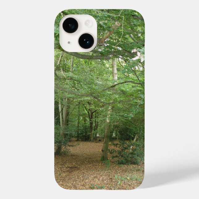 Funda De Case-Mate Para iPhone Limpieza de bosques (Reverso )