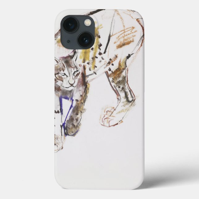 Funda De Case-Mate Para iPhone Lince europeo (Reverso)