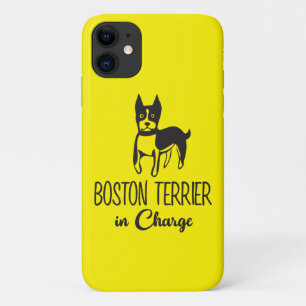 Funda Para iPhone 11 Linda mamá de perro Terrier de Boston Fur Mama Ama