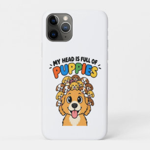Funda Para iPhone 11 Pro Linda Medusa Cachorro Perro Mitológico Divertido M