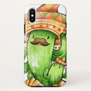 Funda Para iPhone X lindo cactus