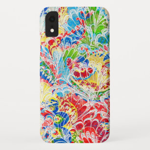 Funda Para iPhone XR Lindo floral vintage colorido