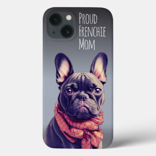 Funda Para iPhone 13 Lindo Frenchie Personalizado