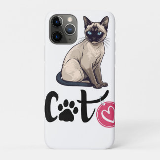 Funda Para iPhone 11 Pro lindo gato
