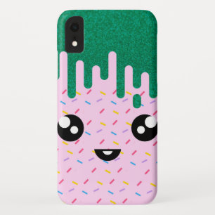 Funda Para iPhone XR lindo icecrema divertido