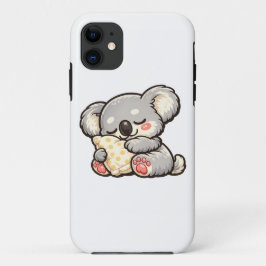 Funda Para iPhone 11 Lindo koala durmiendo con almohada