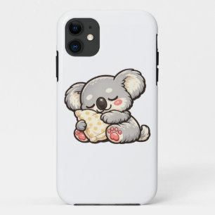 Funda Para iPhone 11 Lindo koala durmiendo con almohada
