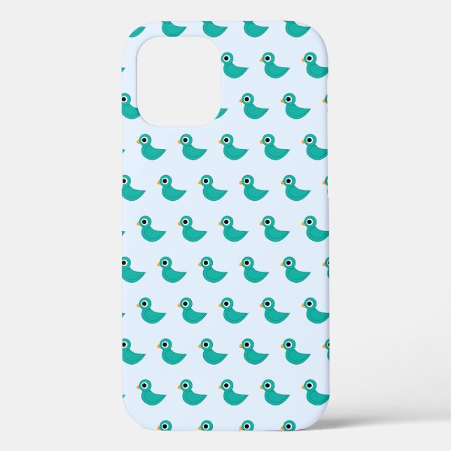 Funda De Case-Mate Para iPhone Lindo pájaro azul (Reverso )