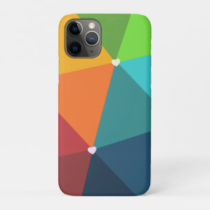 Funda Para iPhone 11 Pro Lindo patrón de triángulos coloridos