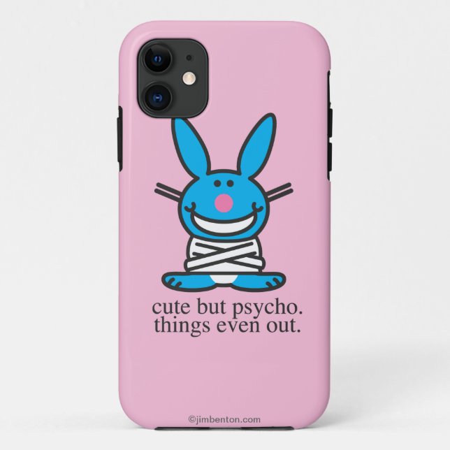 Funda De Case-Mate Para iPhone Lindo pero psico (Reverso)