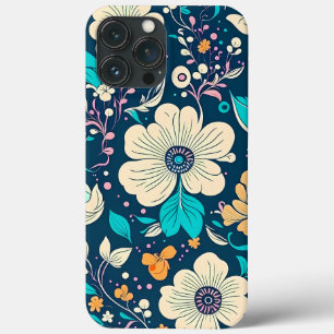 Funda Para iPhone 13 Pro Max Lindo Y Hermoso Patrón Floral Y Sin Marea