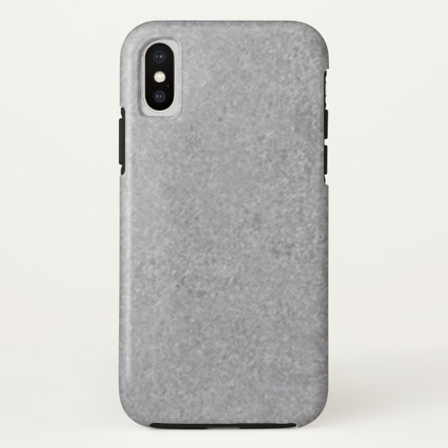Funda De Case-Mate Para iPhone Línea abstracta fondo gris, moderno y elegante (Reverso)