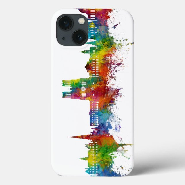 Funda De Case-Mate Para iPhone Línea aérea de Reims France (Reverso)