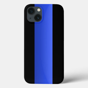 Funda Para iPhone 13 Línea Azul delgada