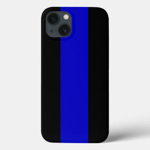 Funda Para iPhone 13 Línea Azul delgada