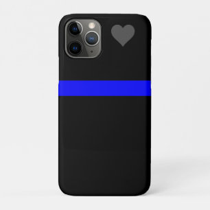 Funda Para iPhone 11 Pro Línea Azul delgada - Para los que sirven