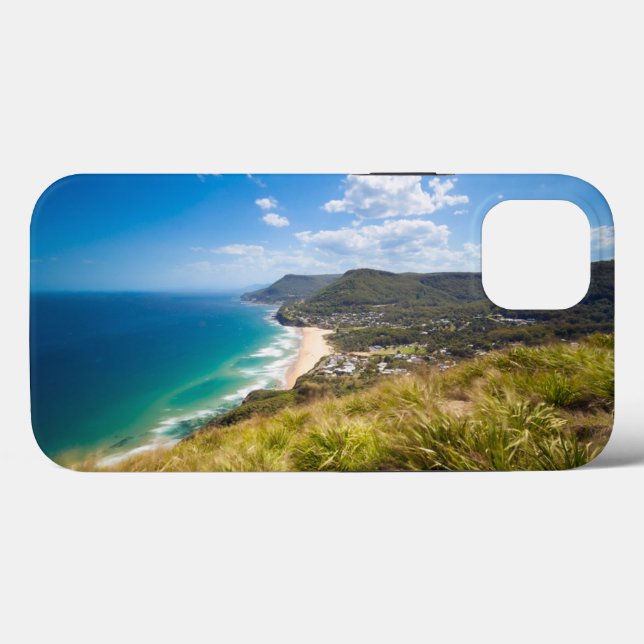 Funda De Case-Mate Para iPhone Línea costera | Nueva Gales del Sur, Australia (Reverso (Horizontal))