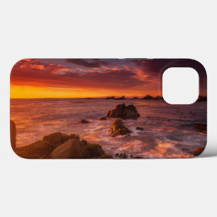 Funda Para iPhone 13 Línea costera Sunset Pacific Grove Carmel Califo