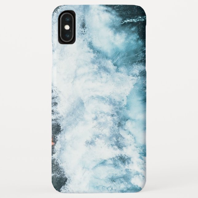 Funda De Case-Mate Para iPhone línea de onda (Reverso)