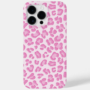 Funda Para iPhone 14 Pro Max De Case-Mate Línea rosada de Preppy Leopard