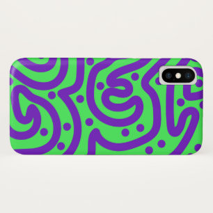 Funda Para iPhone X Líneas abstractas