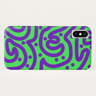 Funda Para iPhone X Líneas abstractas