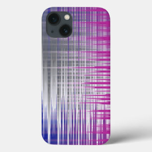 Funda Para iPhone 13 líneas cruzadas