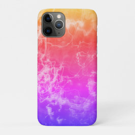 Funda Para iPhone 11 Pro Líneas de luz eléctrica gradiente abstracto.