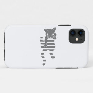 Funda Para iPhone 11 Líneas de página de escalado de gatos - Elegir col