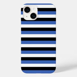 Funda Para iPhone 14 De Case-Mate líneas de patrón de símbolos de país de bandas de
