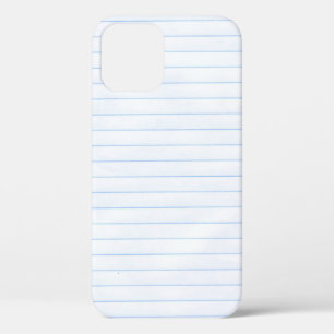 Funda Para iPhone 12 Líneas de textura de papel de papel para portátile