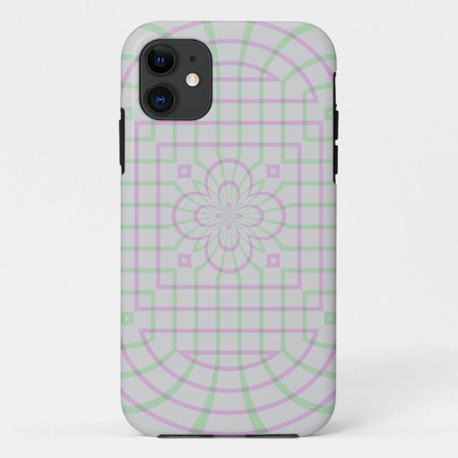 Funda De Case-Mate Para iPhone Líneas en ejecución (Reverso)