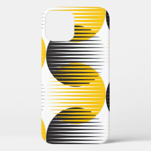 Funda Para iPhone 12 Líneas modernas y patrones geométricos sin soldadu