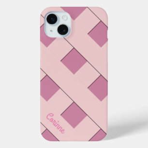 title_seo2 Líneas rosadas pasadas de cruce geométrico con nom