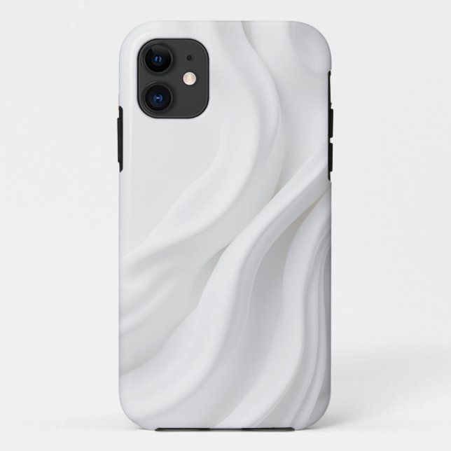 Funda De Case-Mate Para iPhone Líneas tridimensionales (Reverso)