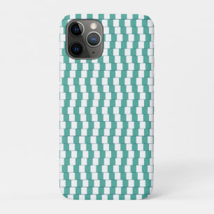 Funda Para iPhone 11 Pro Líneas turquesas confusas