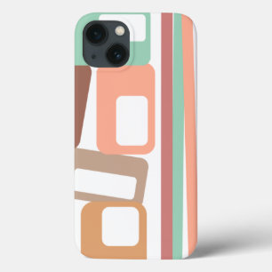 Funda Para iPhone 13 Líneas y Rectángulos