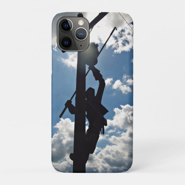 Funda De Case-Mate Para iPhone Lineman (Reverso)