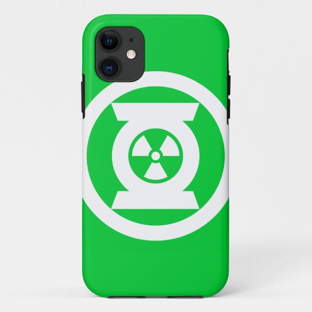Funda De Case-Mate Para iPhone Linterna nuclear (Reverso)