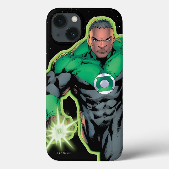 Funda De Case-Mate Para iPhone Linterna verde John Stewart (Reverso)