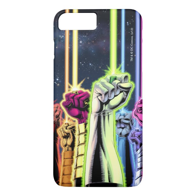 Funda De Case-Mate Para iPhone Linterna verde - manos en el aire (Reverso)