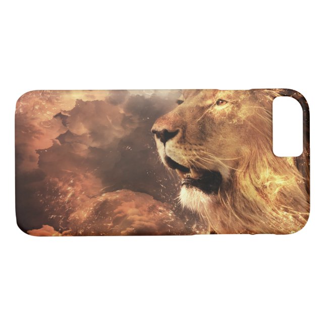 Funda De Case-Mate Para iPhone Lion of Judah Case iPhone - Lion Rastafari - (Reverso (horizontal))