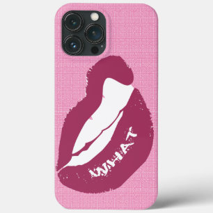 Funda Para iPhone 13 Pro Max Lip Bite QUÉ estuche para iPhone Funda-Mate