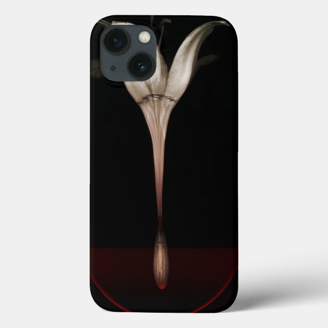 Funda De Case-Mate Para iPhone Lirio 2013 de la sangría (Reverso)