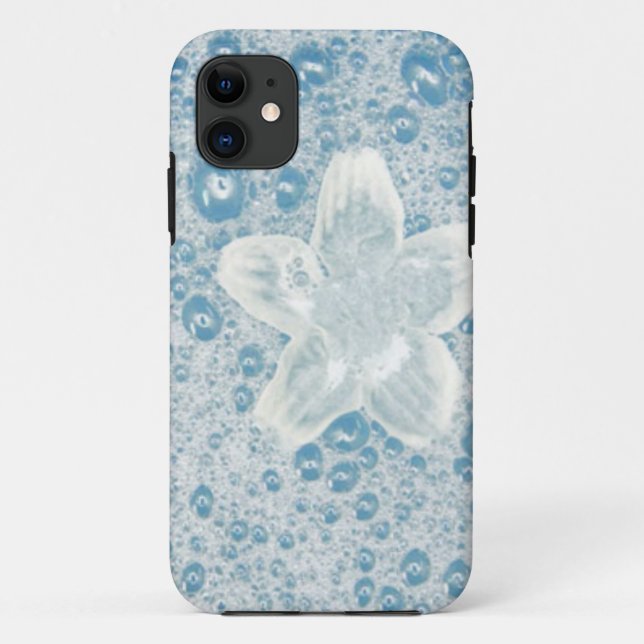Funda De Case-Mate Para iPhone Lirio de agua flotante (Reverso)
