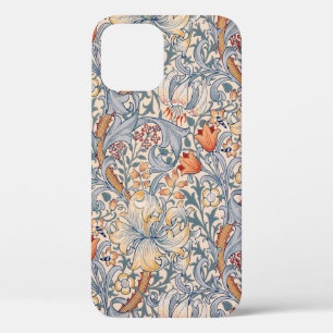 Funda Para iPhone 12 Lirio Dorado, William Morris