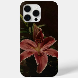 Funda Para iPhone 15 Pro Max lirio hermoso