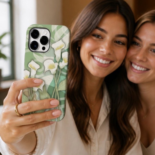 Funda De Case-Mate Para iPhone Lirios abstractos (Subido por el creador)