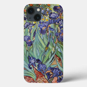 Funda Para iPhone 13 Lirios de Van Gogh Pintura Impresionista