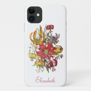 Funda Para iPhone 11 Lirios personalizados